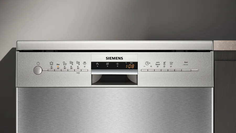 Siemens iQ100 SN216I00DT Solo Bulaşık Makinesi 60 cm Fırçalanmış çelik parmak izi tutmaz