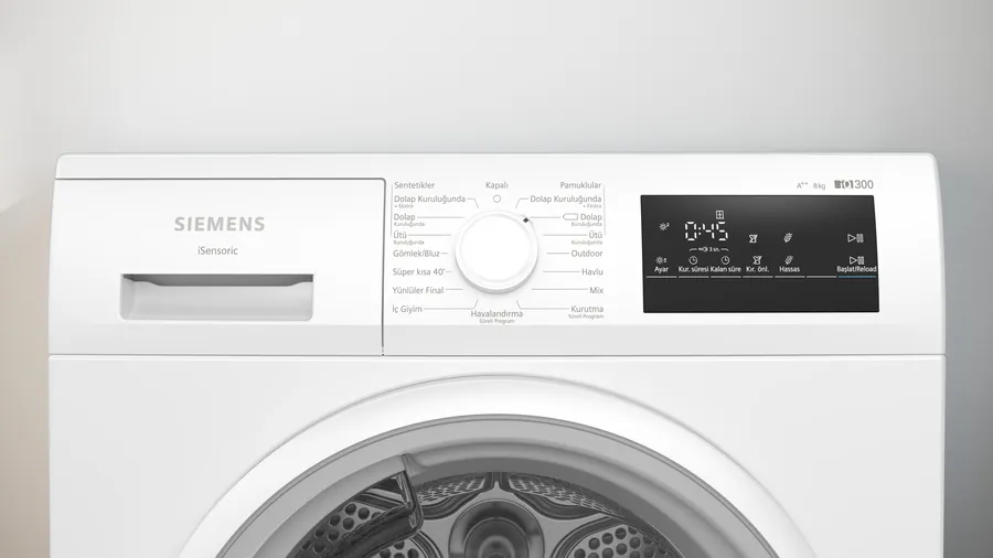 Siemens iQ300 WT00H200TR Isı Pompalı Kurutma Makinesi 8 kg