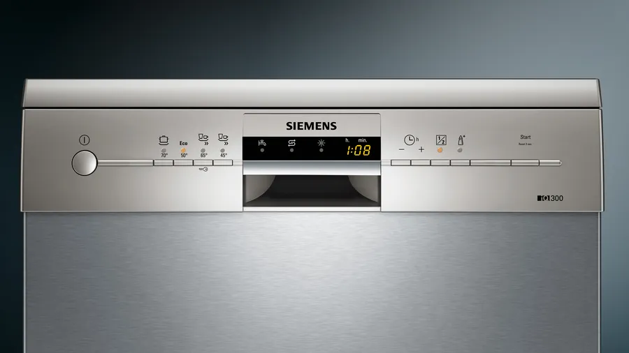 Siemens iQ300 SN234I01DT Solo Bulaşık Makinesi 60 cm Fırçalanmış çelik parmak izi tutmaz