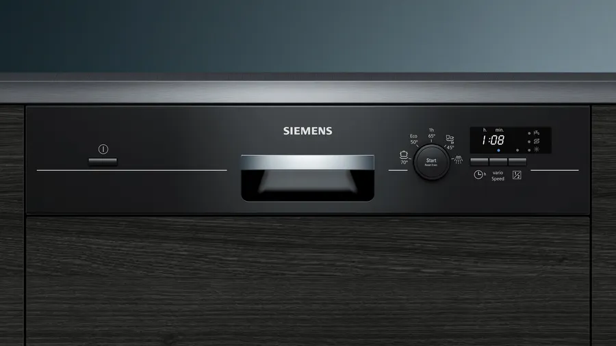 Siemens iQ100 SN515B01DTYarı Ankastre Bulaşık Makinesi 60 cm Siyah