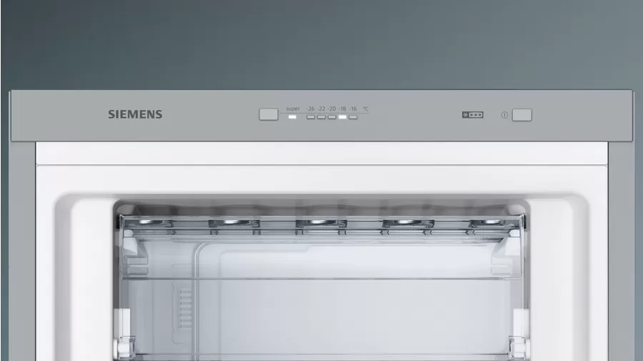 Siemens iQ300 GS33VVIE0N Solo Derin Dondurucu 176 x 60 cm Kolay temizlenebilir Inox