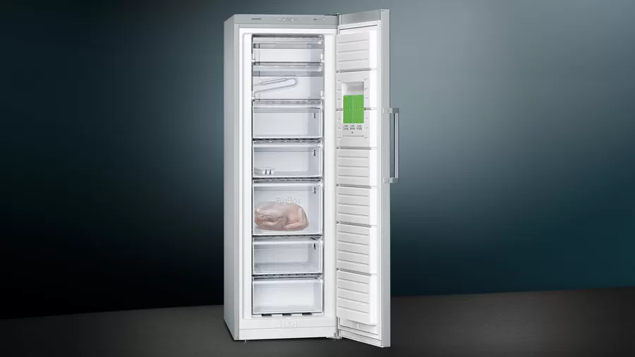 Siemens iQ300 GS33VVIE0N Solo Derin Dondurucu 176 x 60 cm Kolay temizlenebilir Inox