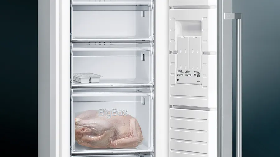 SİEMENS iQ300 GS36NVIE0N Solo Derin Dondurucu Kolay temizlenebilir Inox