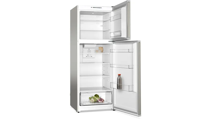 Siemens iQ300 KD55NNLE0N Üstten Donduruculu Buzdolabı 186 x 70 cm Inox görünümlü