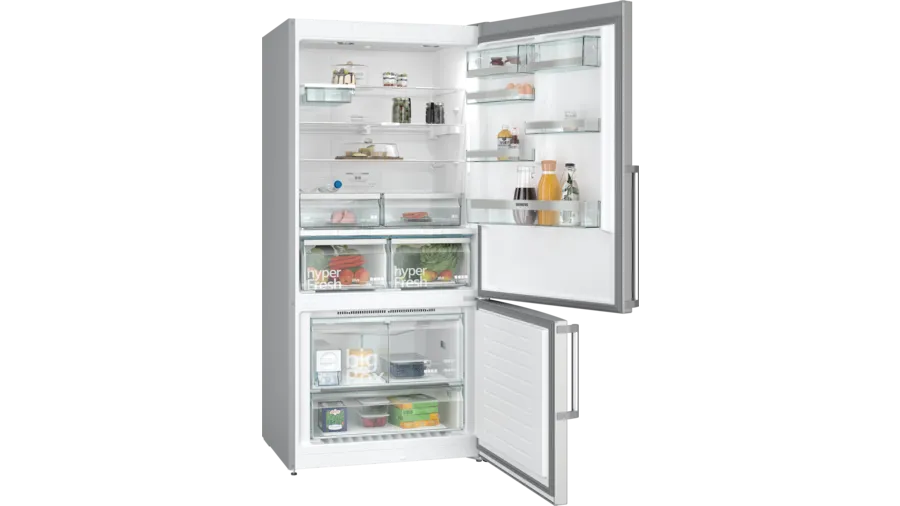 Siemens iQ500 KG86NAID2N Alttan Donduruculu Buzdolabı 186 x 86 cm Kolay temizlenebilir Inox