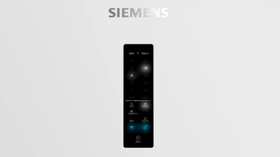 Siemens iQ700 KG76PAWC0N Alttan Donduruculu Buzdolabı 186 x 75 cm Beyaz