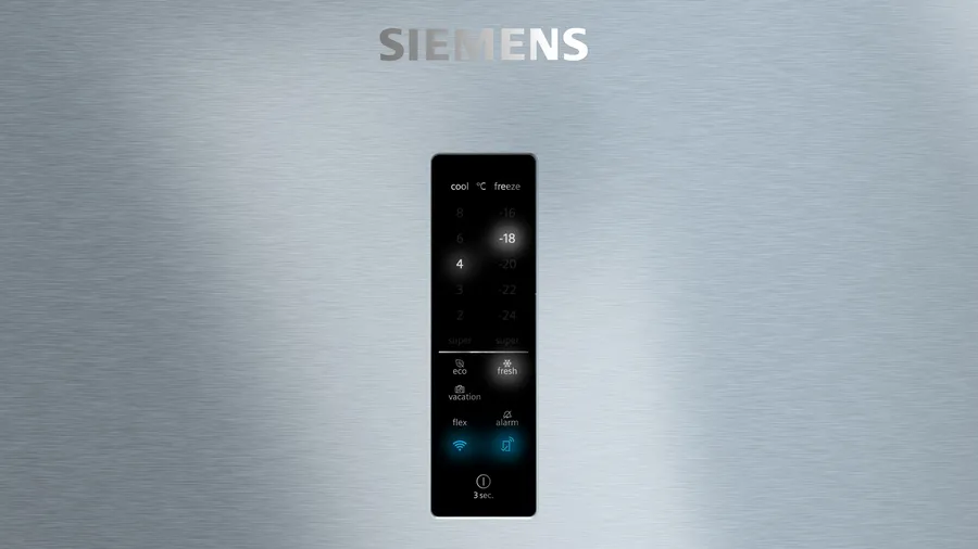 Siemens iQ700 KG76PAIC0N Alttan Donduruculu Buzdolabı 186 x 75 cm Kolay temizlenebilir Inox