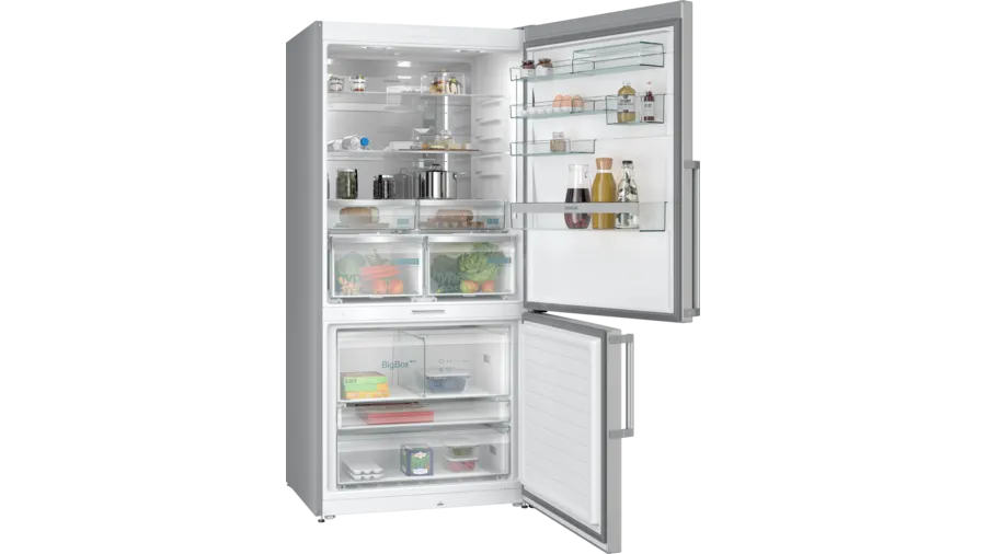 Siemens iQ700 KG86PFIC0N Alttan Donduruculu Buzdolabı 186 x 86 cm Kolay temizlenebilir Inox